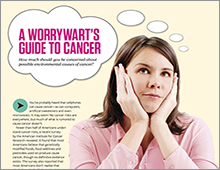 A Worrywart’s Guide to Cancer feature